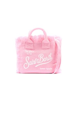 Borsa Vanity Mini in lino rosa SAINT BARTH KIDS | VAMI00800142L
